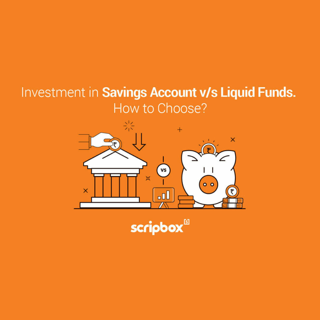 savings account vs liquid funds