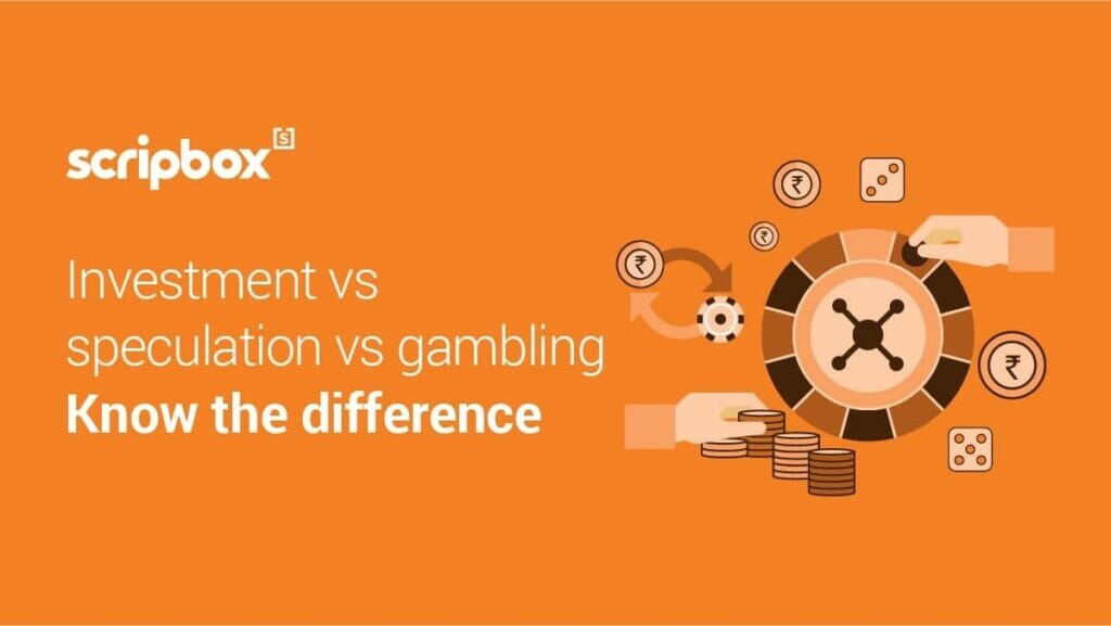 Investing, Speculation And Gambling