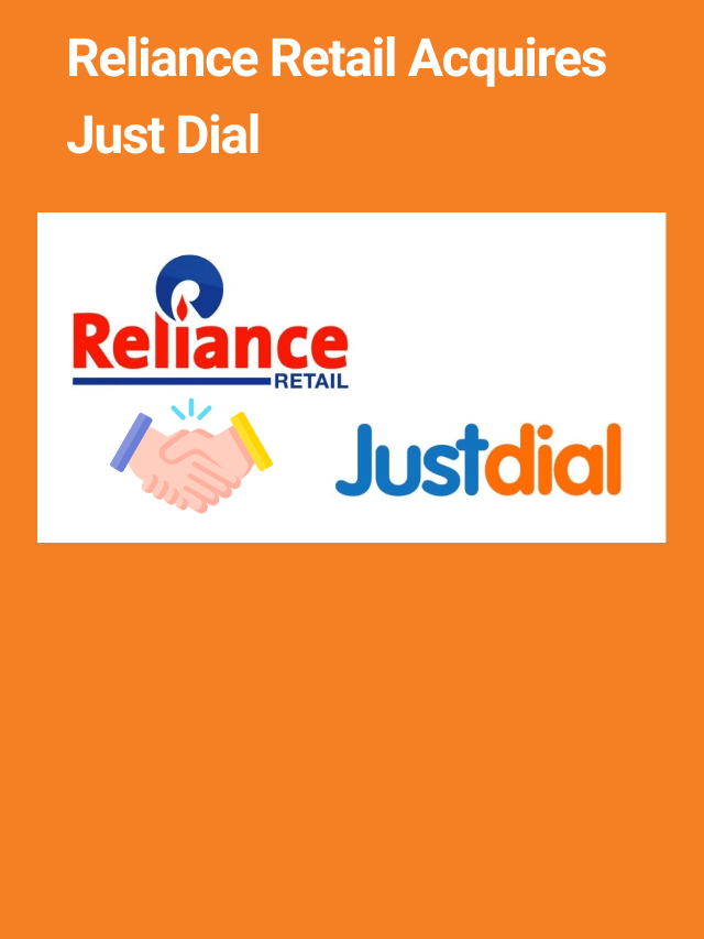 Reliance Retail Acquireds40.95% Stake In Just Dial | Scripbox