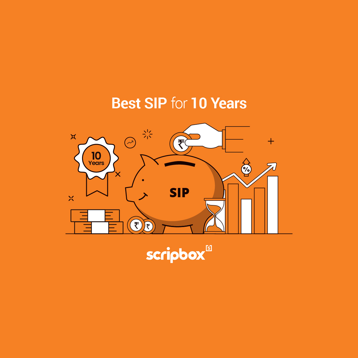 best sip for 10years