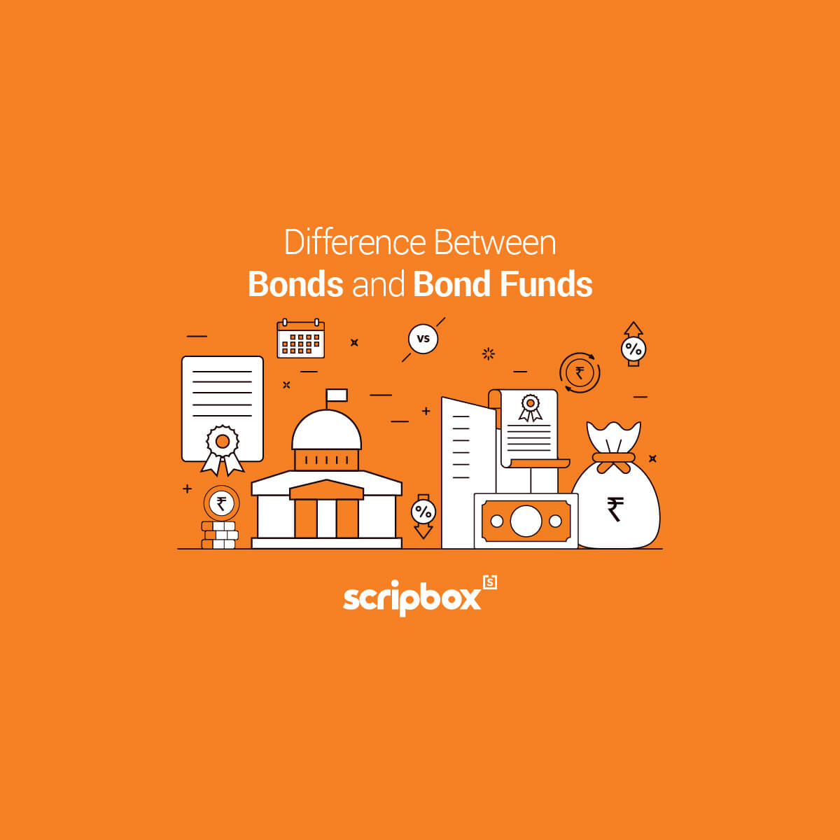 difference between bonds and bond funds
