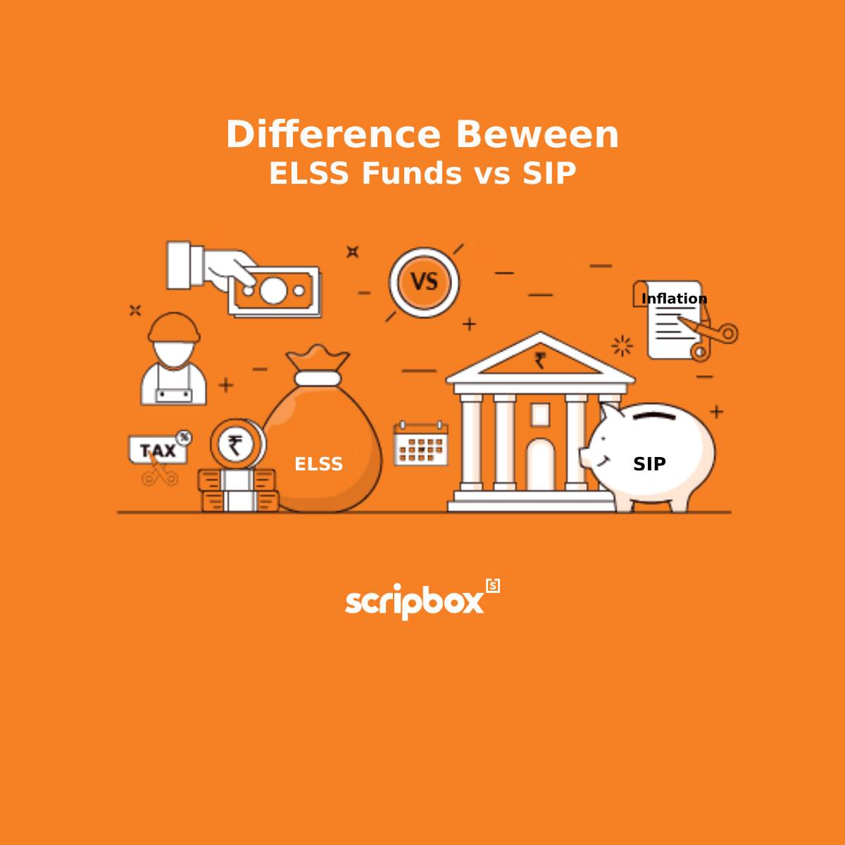 difference between elss vs sip