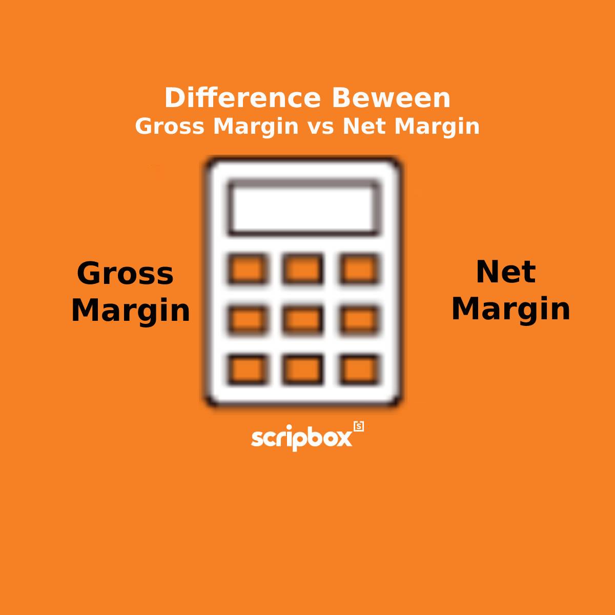 difference between gross margin vs net margin