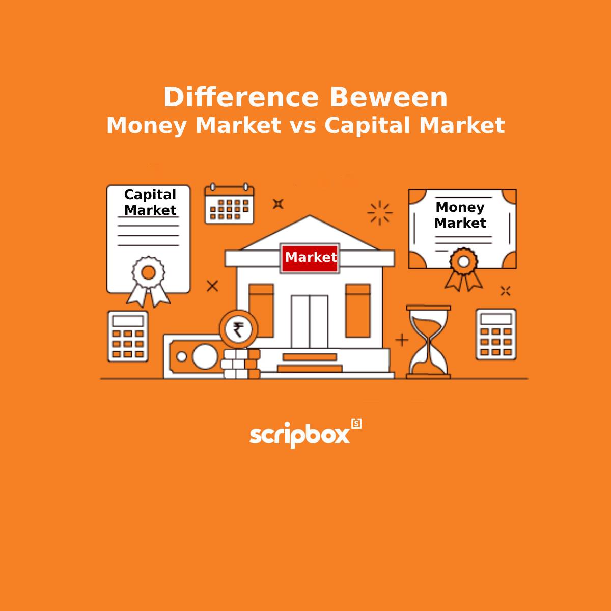 difference between money market vs capital market