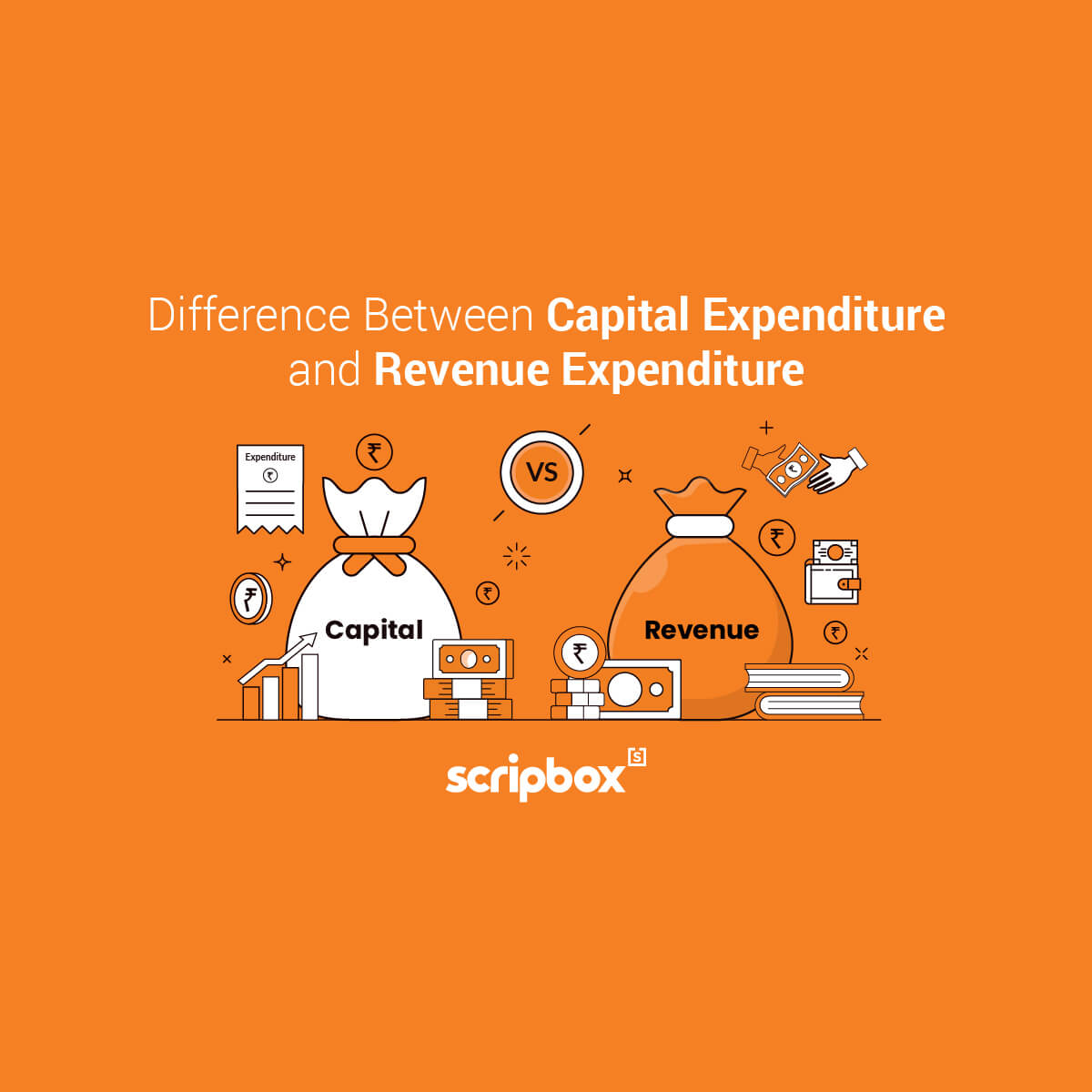 difference between capital expenditure and revenue expenditure