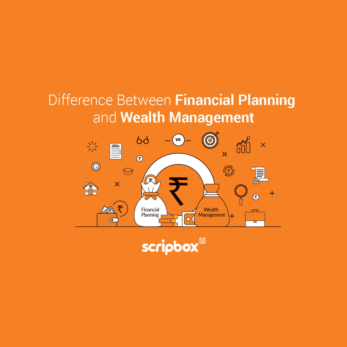 difference between financial planning and wealth management