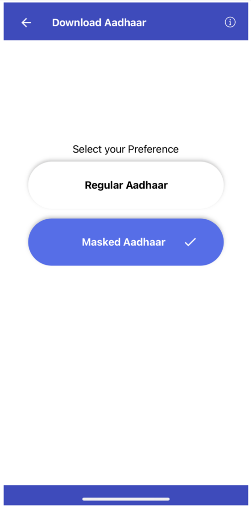 masked aadhar with maadhar app