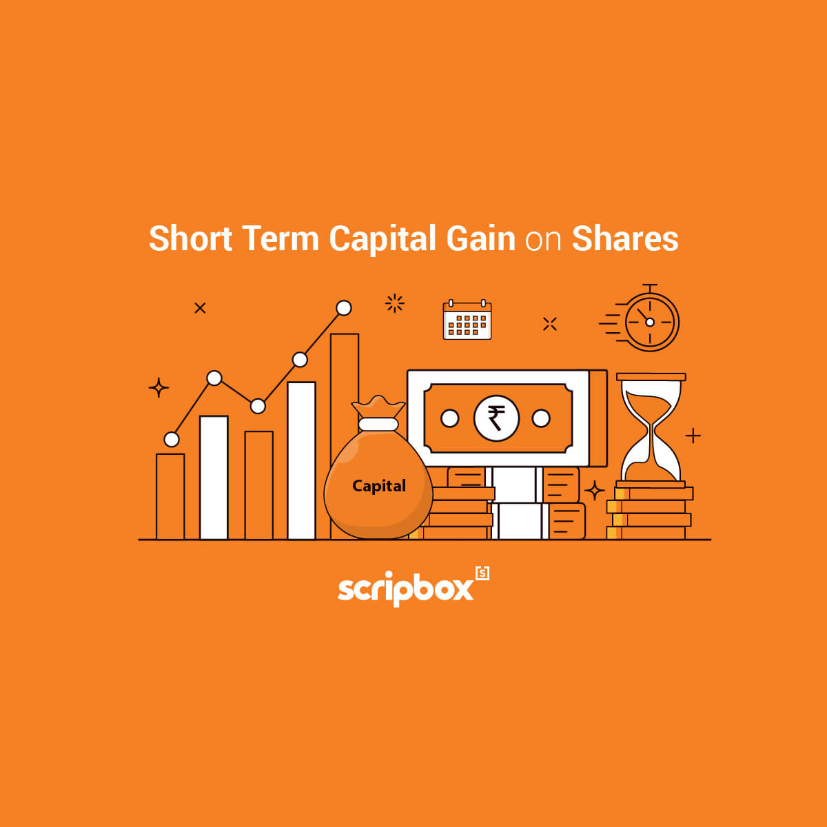 short term capital gain on shares