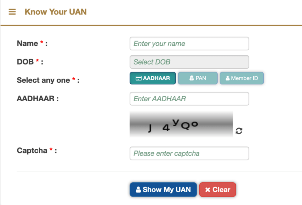 uan registration portal