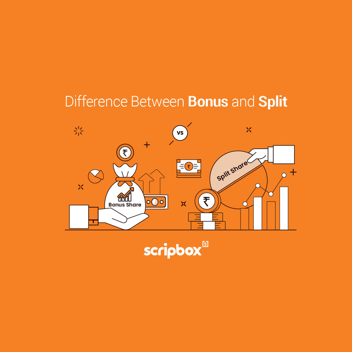 difference between bonus and split