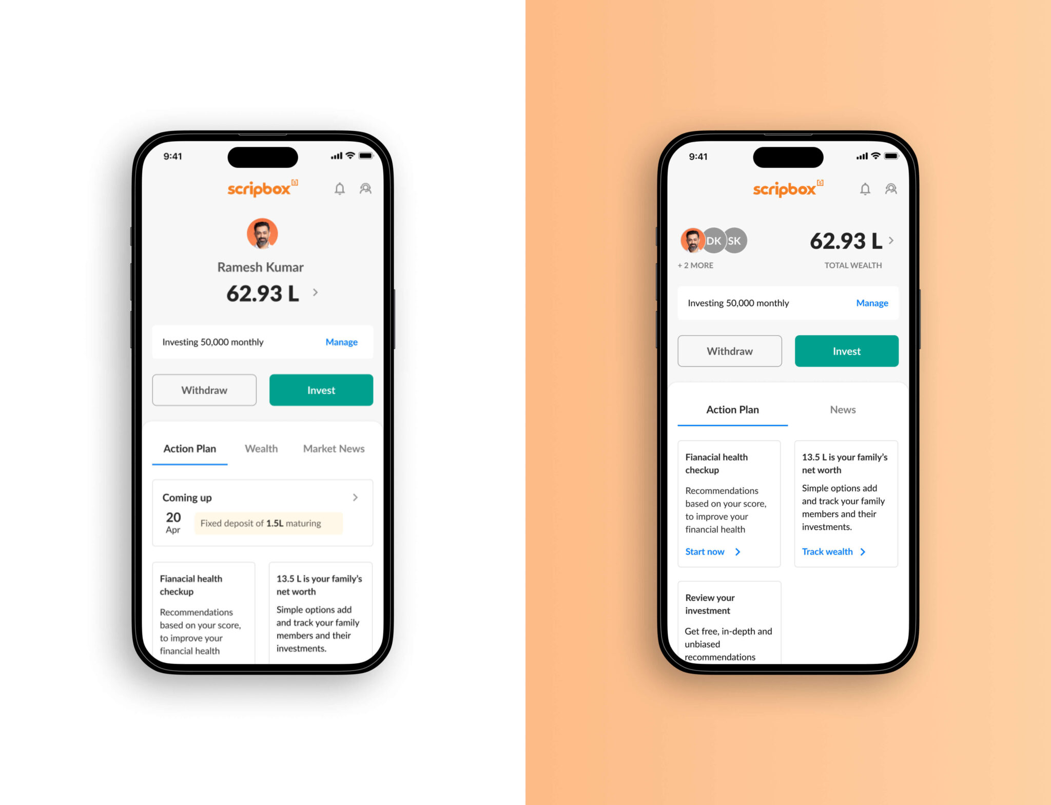 We heard you! Your Scripbox app is changing for the better. Scripbox