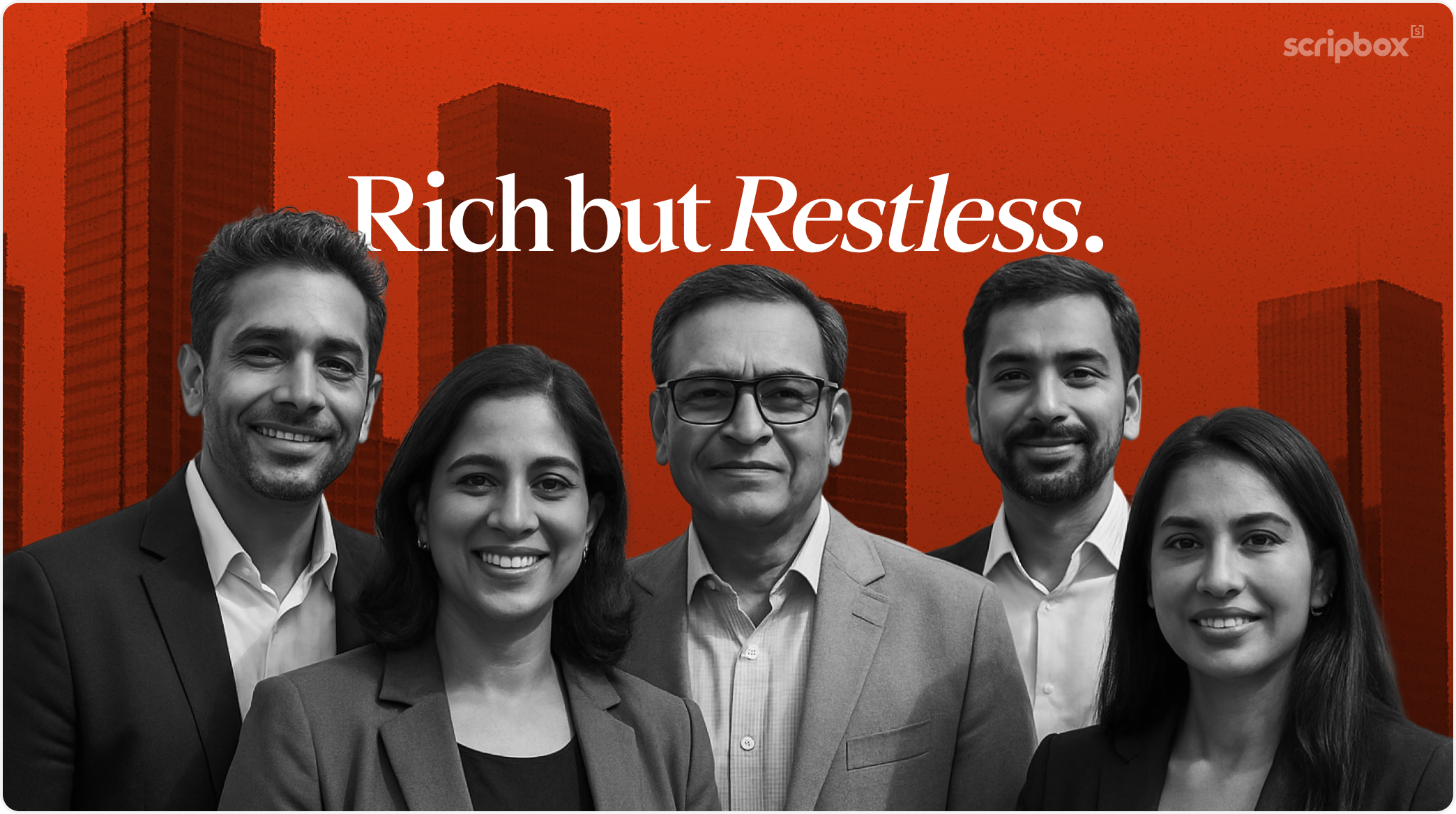 Rich but restless